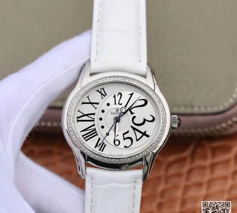 Audemars Piguet 77301ST.ZZ.D015CR.01 Millenary Diamond Bezel 1:1 Best Edition Replica Watch Swiss Automatic movement